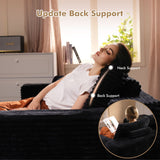OVIOS Modular Cloud Sofa with Memory Foam, U-Shaped Chaise, Corduroy Upholstery - No Assembly Needed
